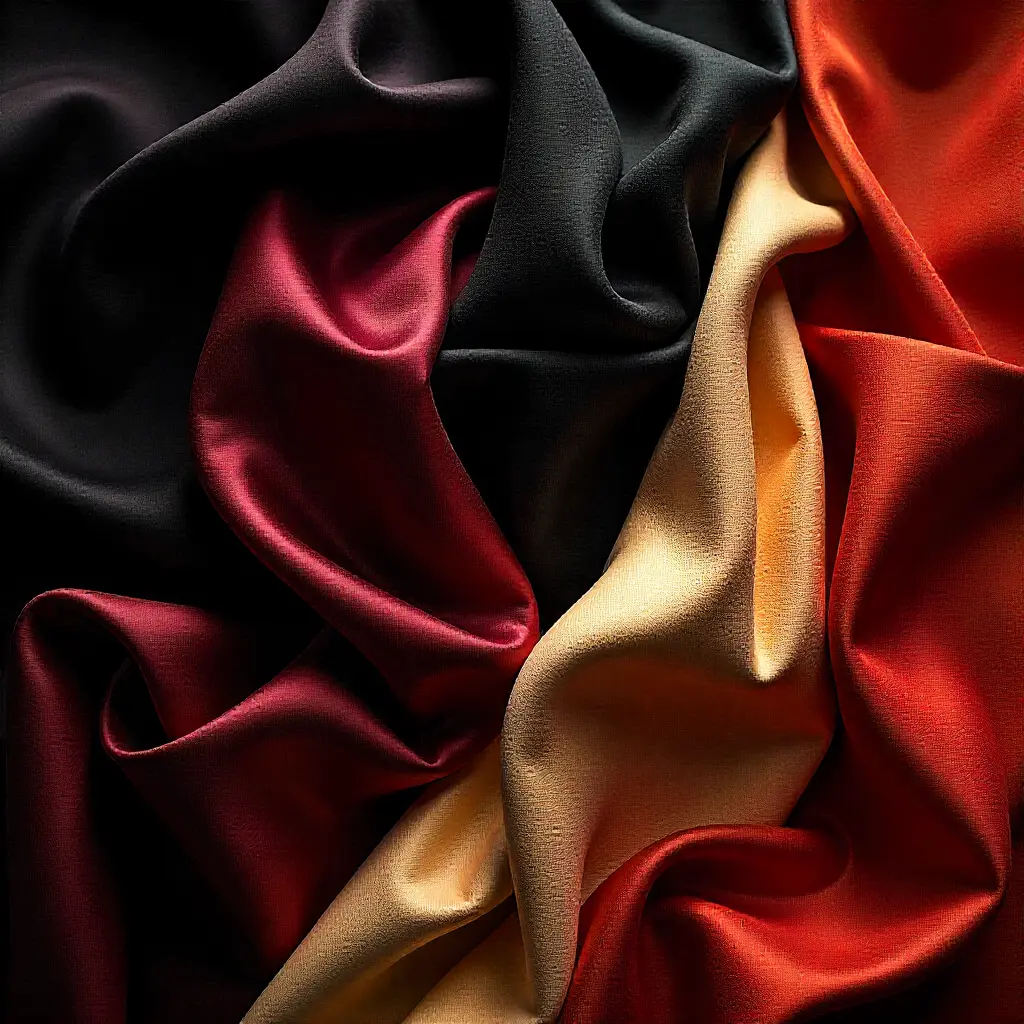 Luxury textile fabrics and materials for home decoration